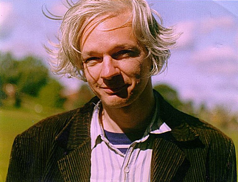 Assange in 2006. Photo by Marina Harris, released to public domain.